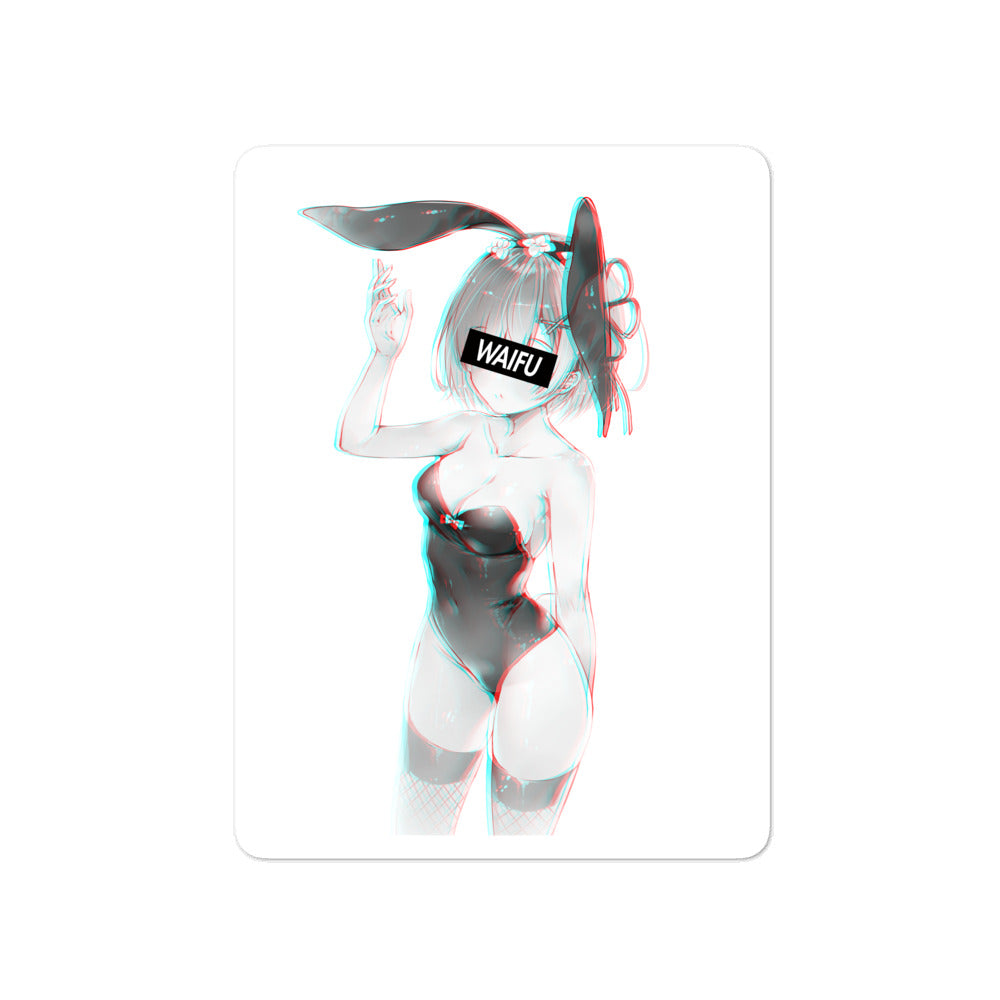 Rem Waifu Material #003 Kiss Cut Premium Sticker