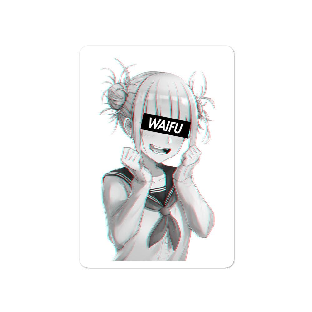 Toga Waifu Material #002 Kiss Cut Premium Sticker