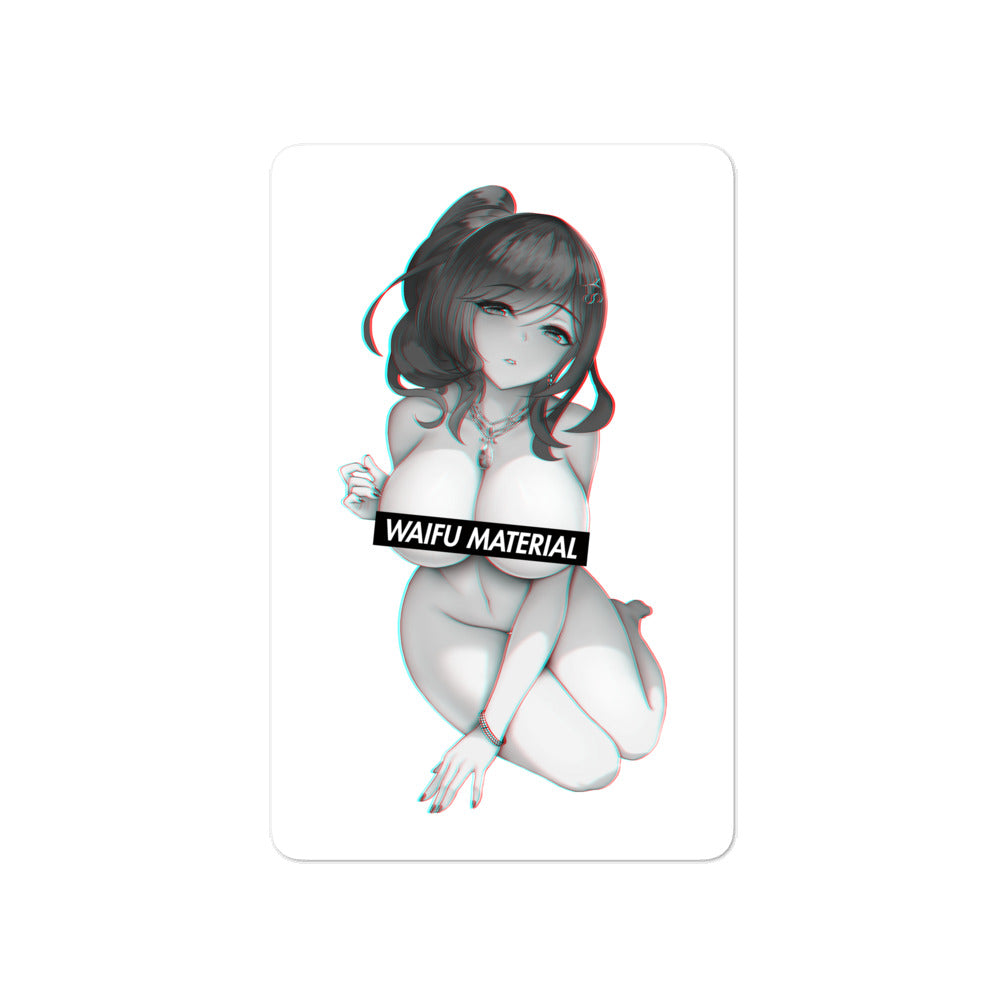 St. Louis Waifu Material #001 Kiss Cut Premium Sticker