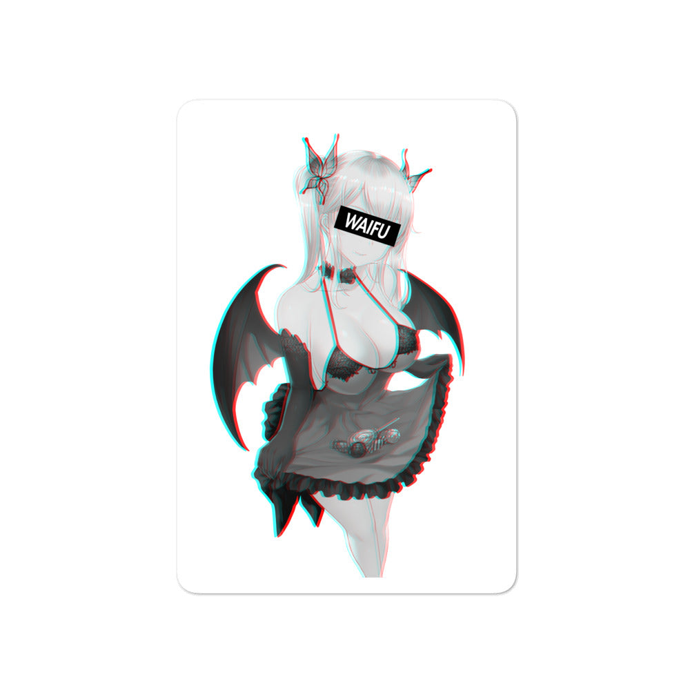 Sena Waifu Material #003 Kiss Cut Premium Sticker