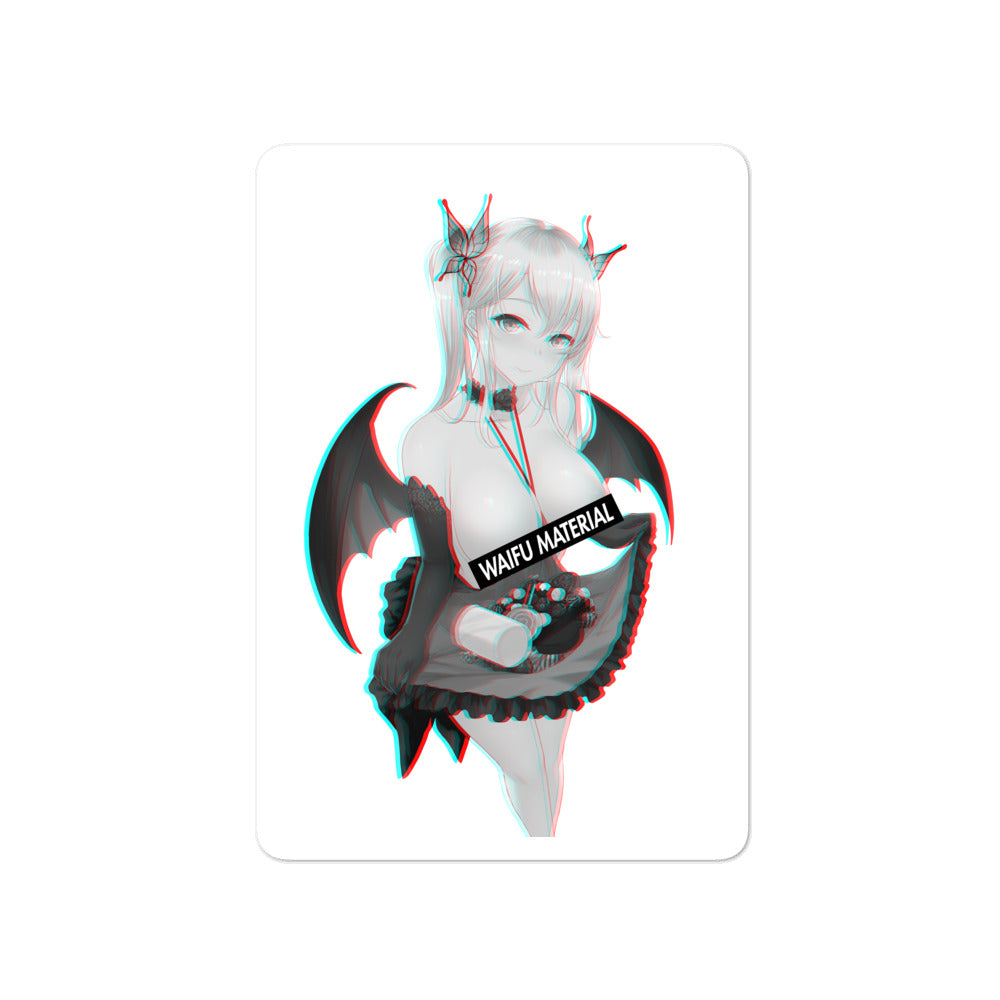 Sena Waifu Material #004 Kiss Cut Premium Sticker