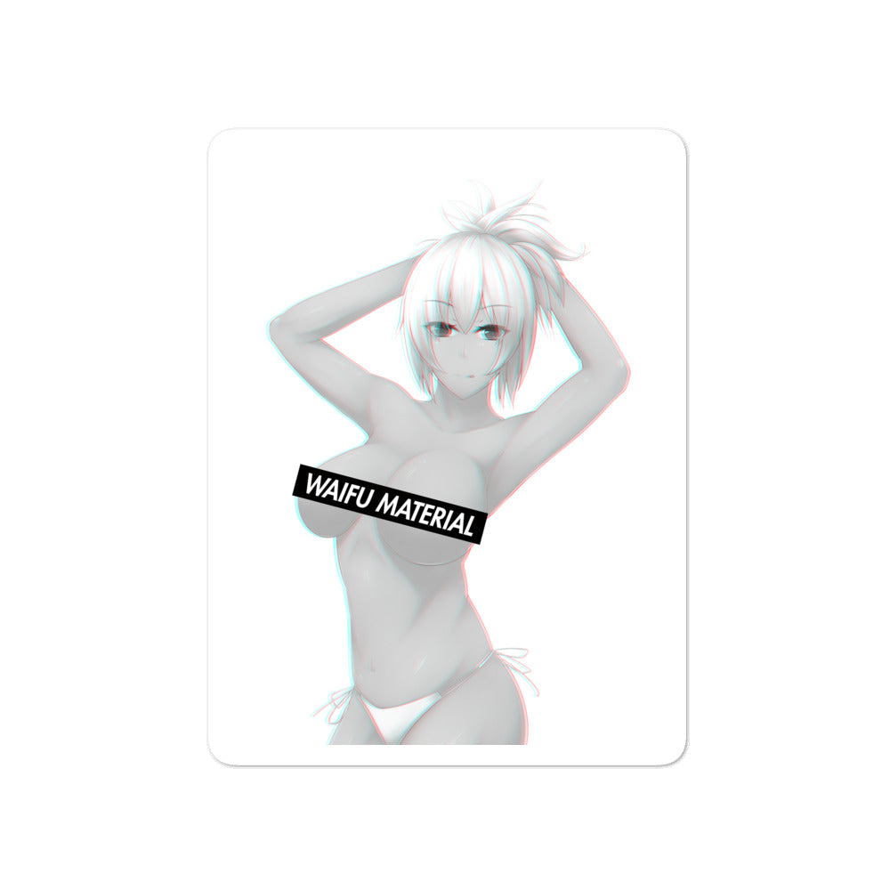 Riven Waifu Material #002 Kiss Cut Premium Sticker