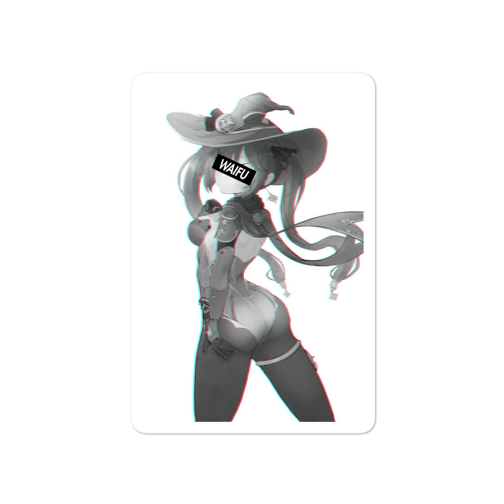 Mona Waifu Material #002 Kiss Cut Premium Sticker