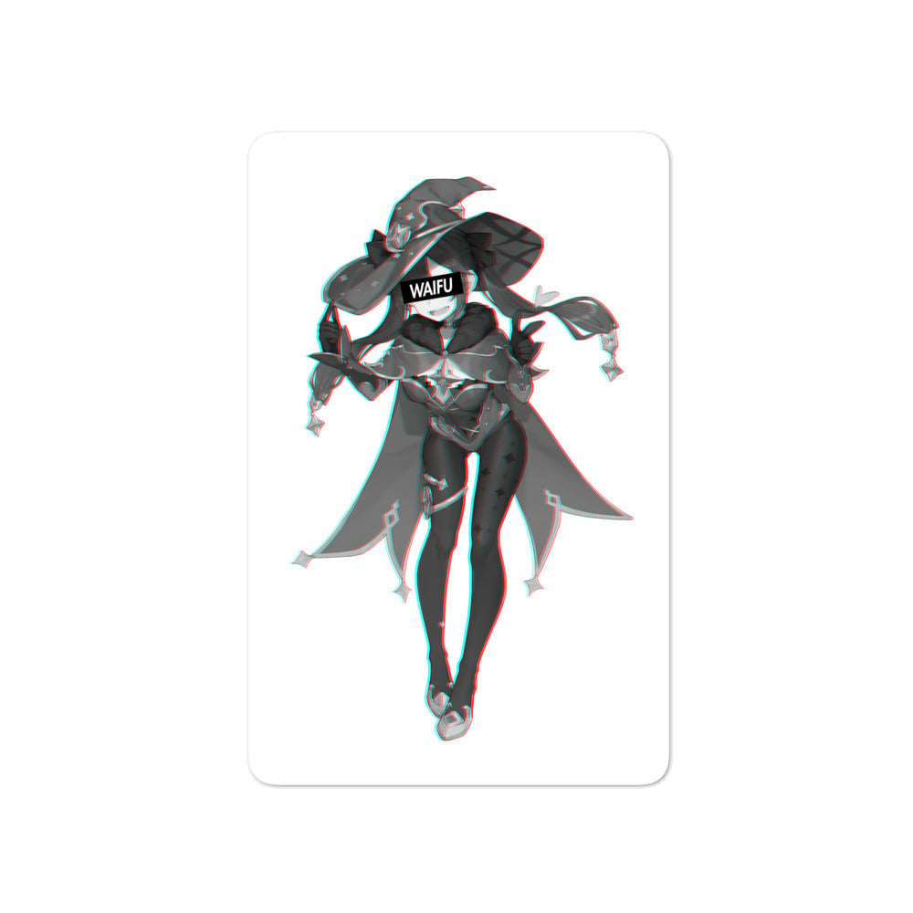 Mona Waifu Material #004 Kiss Cut Premium Sticker