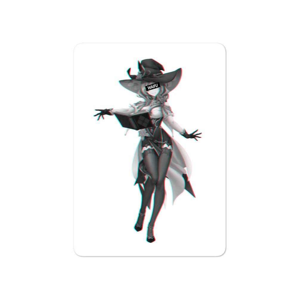 Lisa Waifu Material #003 Kiss Cut Premium Sticker