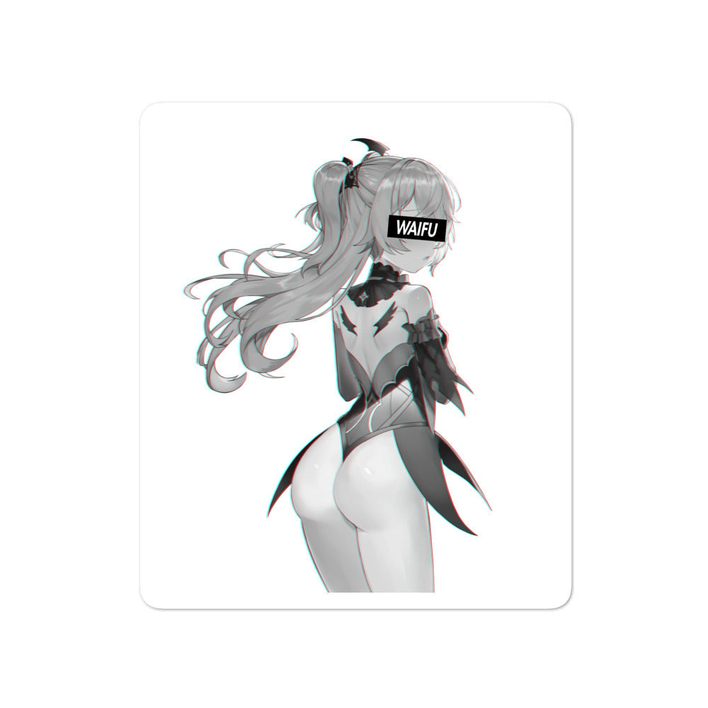 Fischl Waifu Material #001 Kiss Cut Premium Sticker