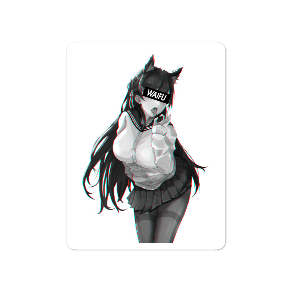 Atago Waifu Material #004 Kiss Cut Premium Sticker