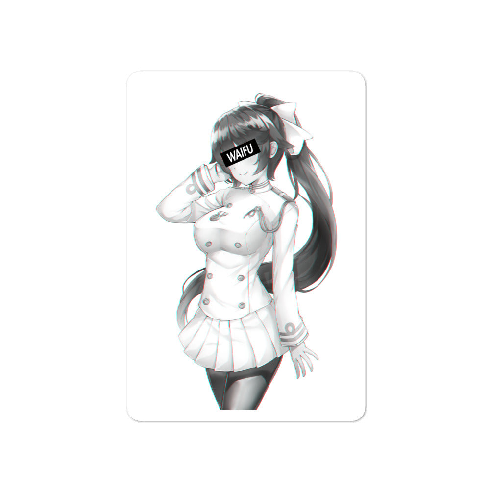 Takao Waifu Material #002 Kiss Cut Premium Sticker