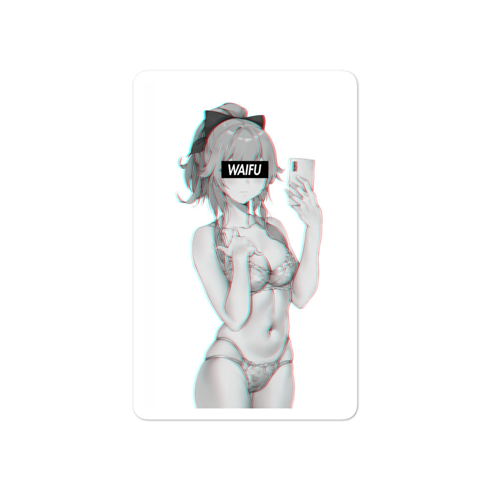 Jean Waifu Material #004 Kiss Cut Premium Sticker
