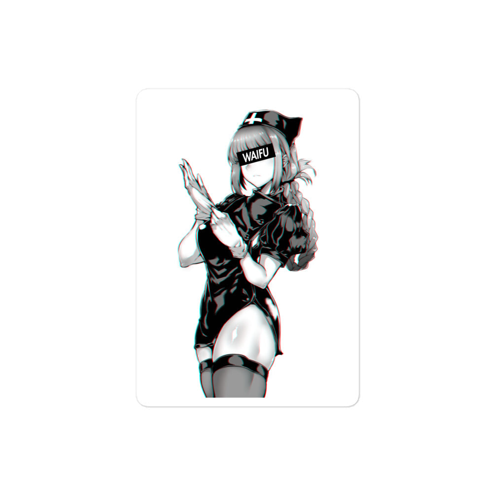 Florence Nightingale Waifu Material #004 Kiss Cut Premium Sticker
