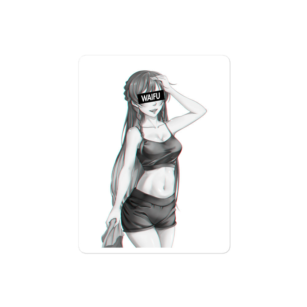 Selesia Waifu Material #002 Kiss Cut Premium Sticker