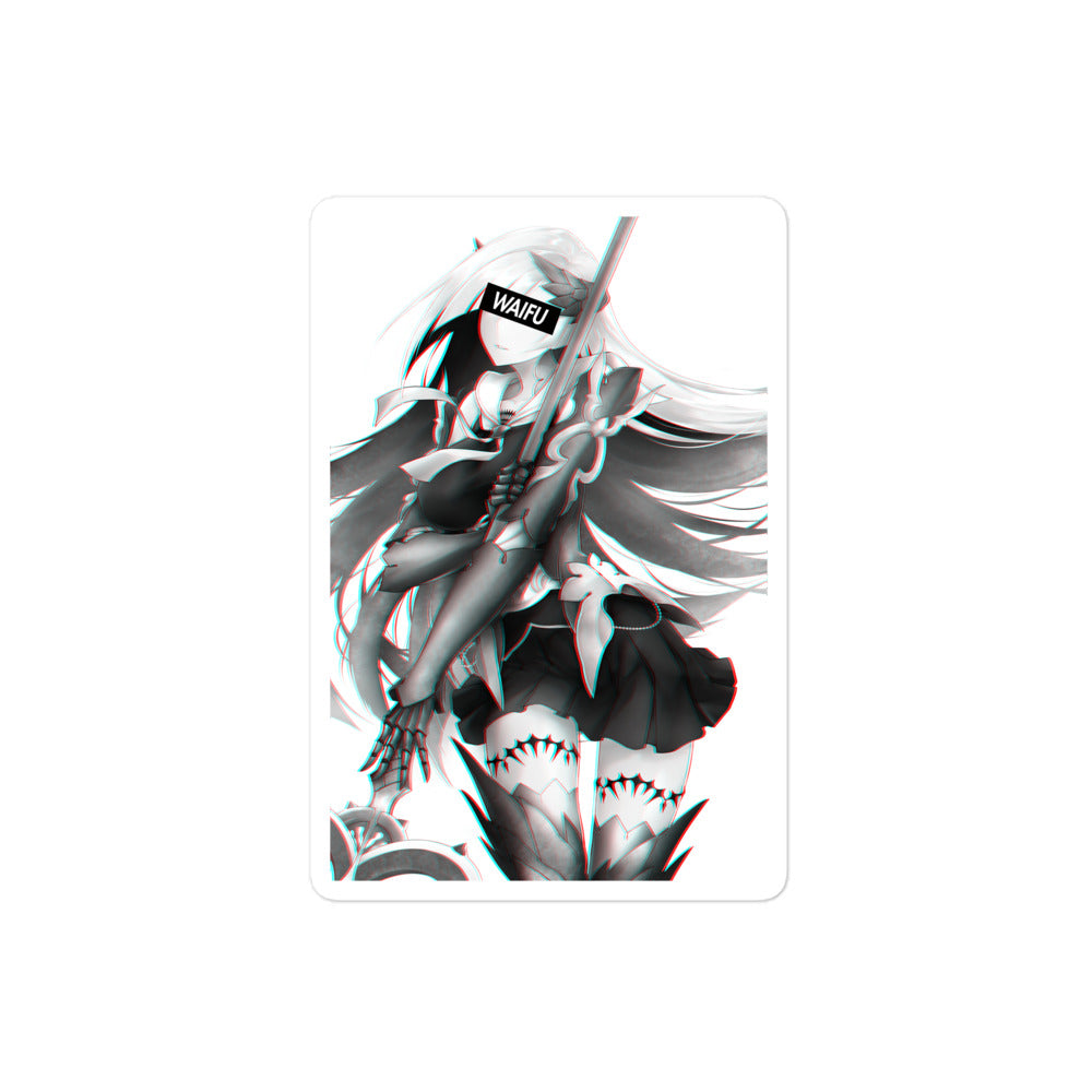 Brynhildr Waifu Material #002 Kiss Cut Premium Sticker