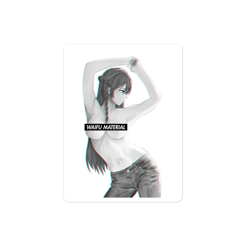 Selesia Waifu Material #004 Kiss Cut Premium Sticker