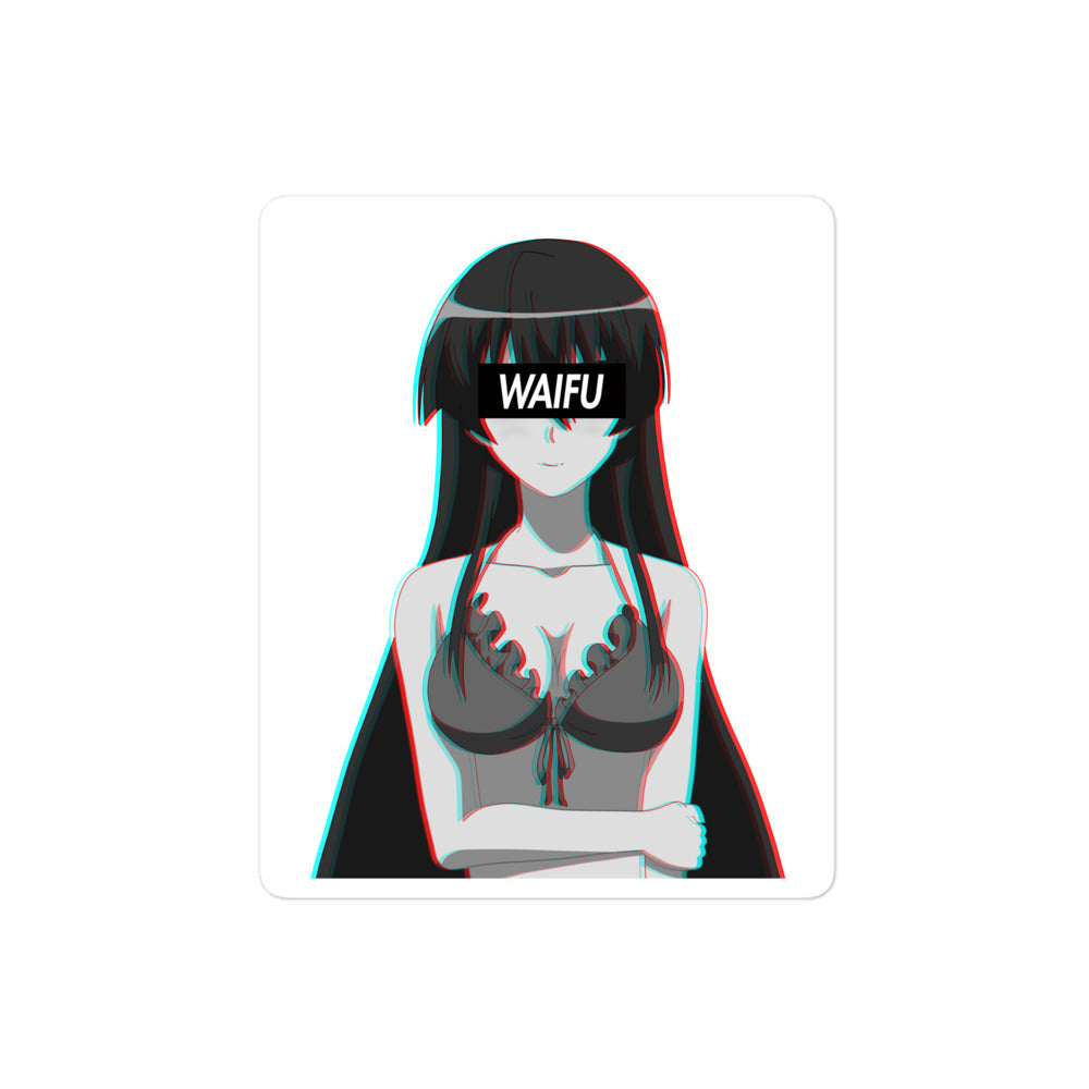 Akame Waifu Material #003 Kiss Cut Premium Sticker
