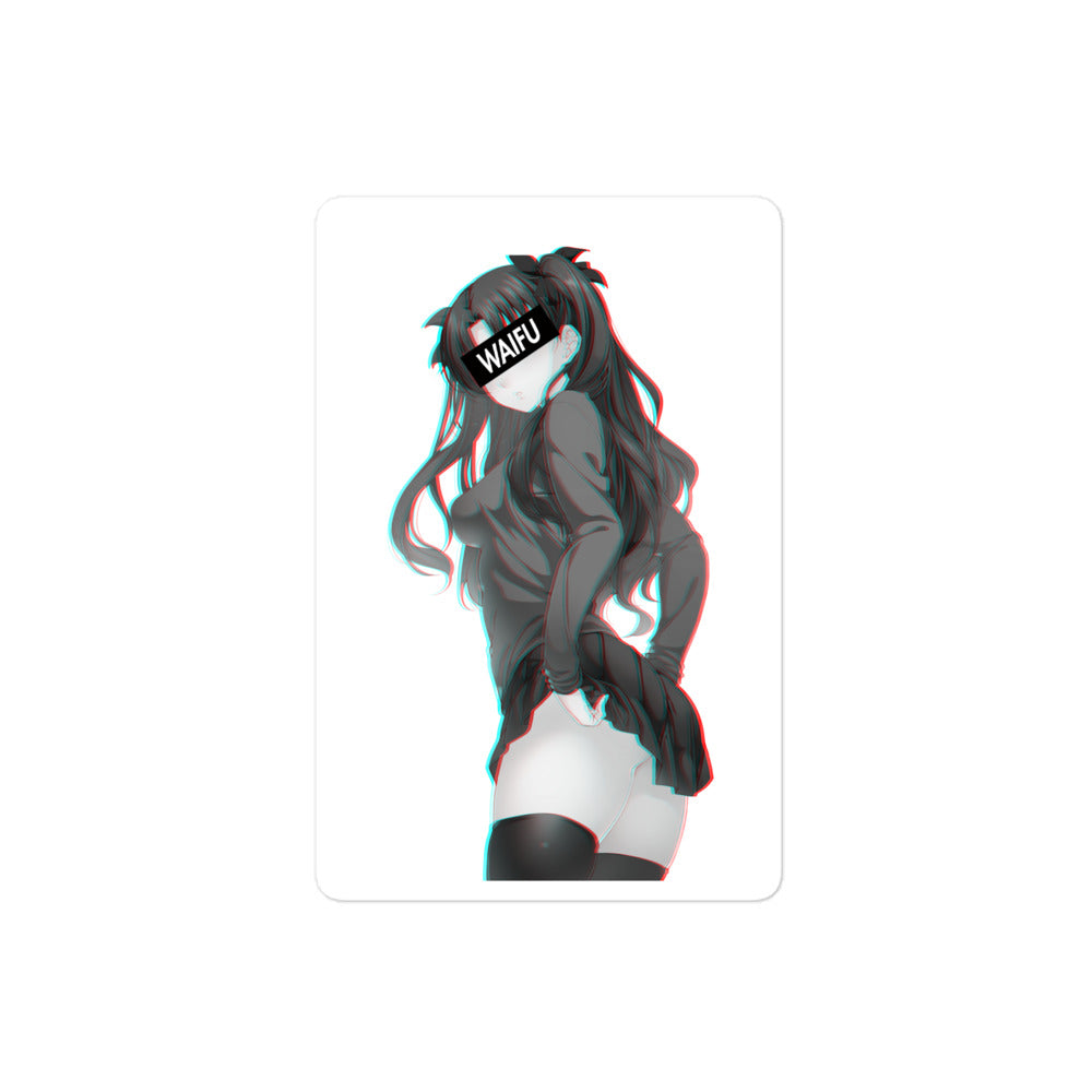 Rin Waifu Material #001 Kiss Cut Premium Sticker