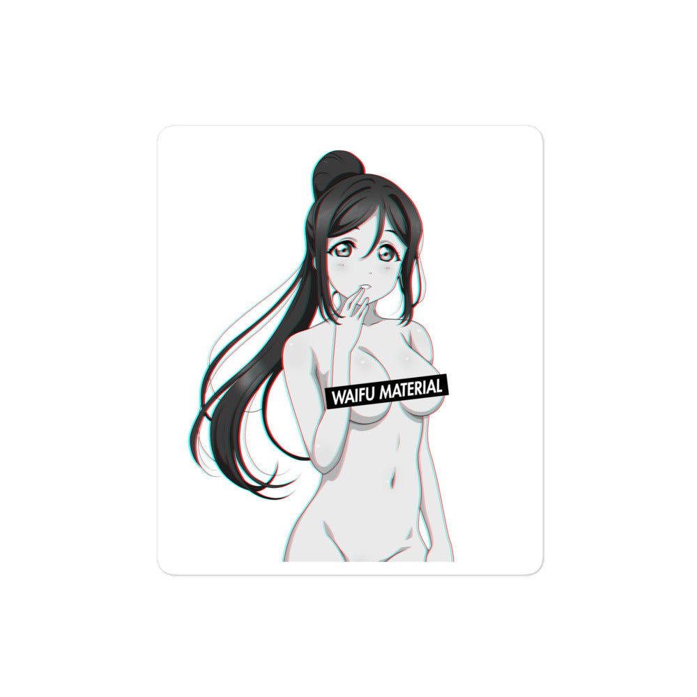Kanan Waifu Material #001 Kiss Cut Premium Sticker