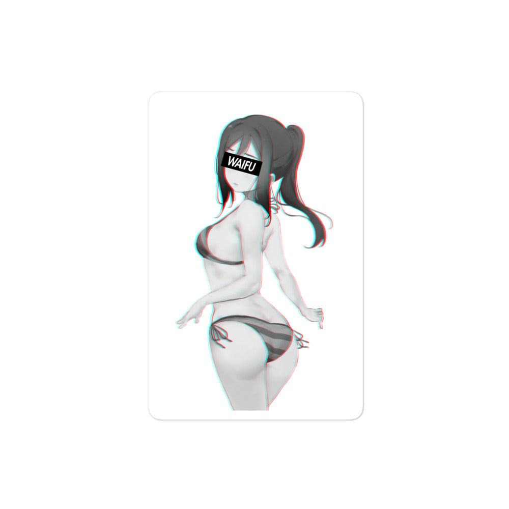 Kanan Waifu Material #002 Kiss Cut Premium Sticker
