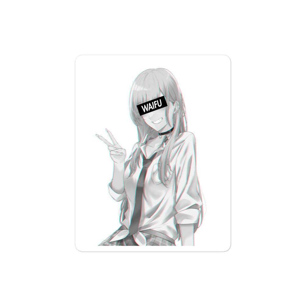 Marin Waifu Material #002 Kiss Cut Premium Sticker