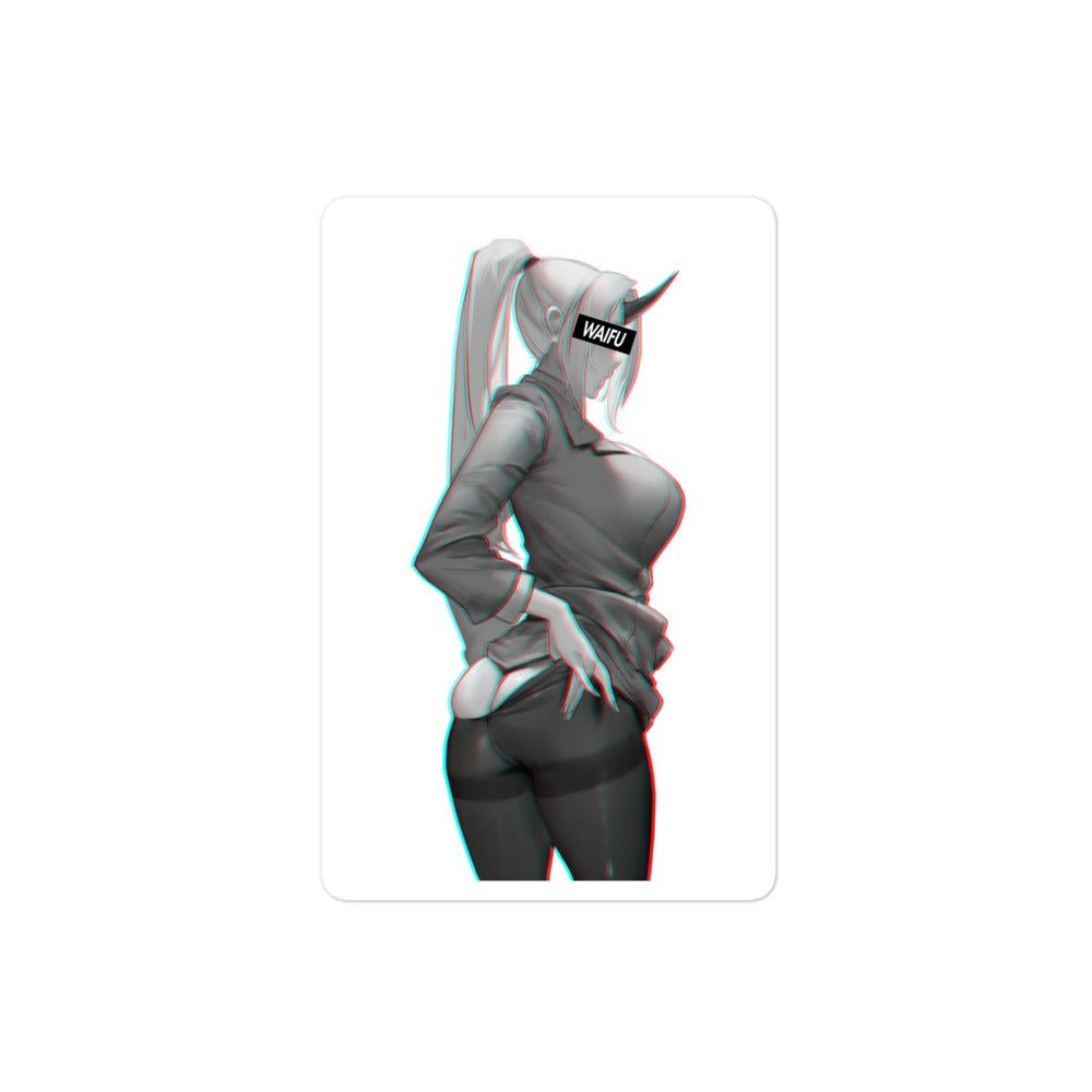 Shion Waifu Material #002 Kiss Cut Premium Sticker