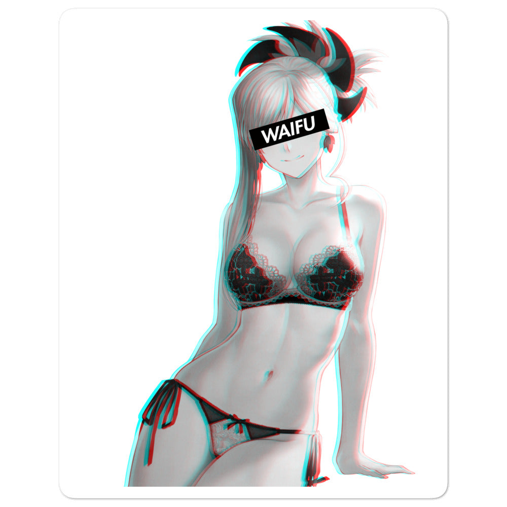 Musashi Miyamoto Waifu Material #005 Kiss Cut Premium Sticker