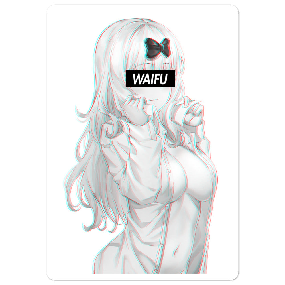 Chika Waifu Material #001 Kiss Cut Premium Sticker