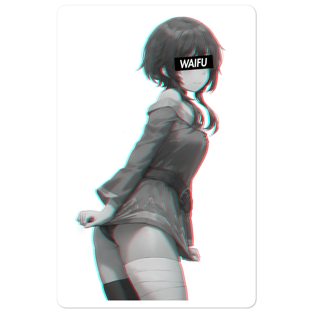 Megumin Waifu Material #006 Kiss Cut Premium Sticker