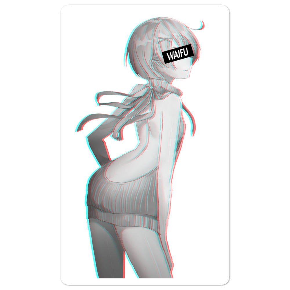 Ram Waifu Material #005 Kiss Cut Premium Sticker