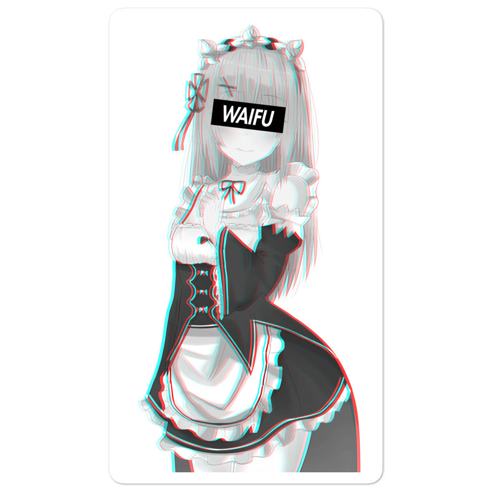 Ram Waifu Material #006 Kiss Cut Premium Sticker