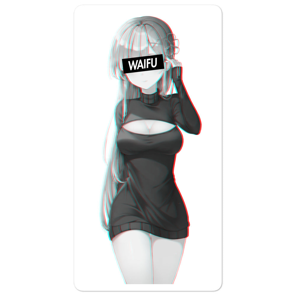 Rem Waifu Material #006 Kiss Cut Premium Sticker