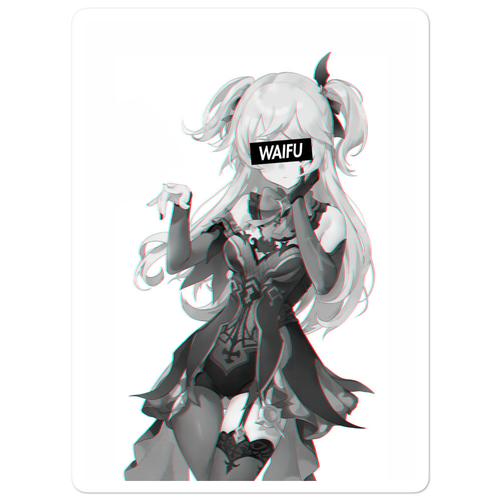 Fischl Waifu Material #005 Kiss Cut Premium Sticker