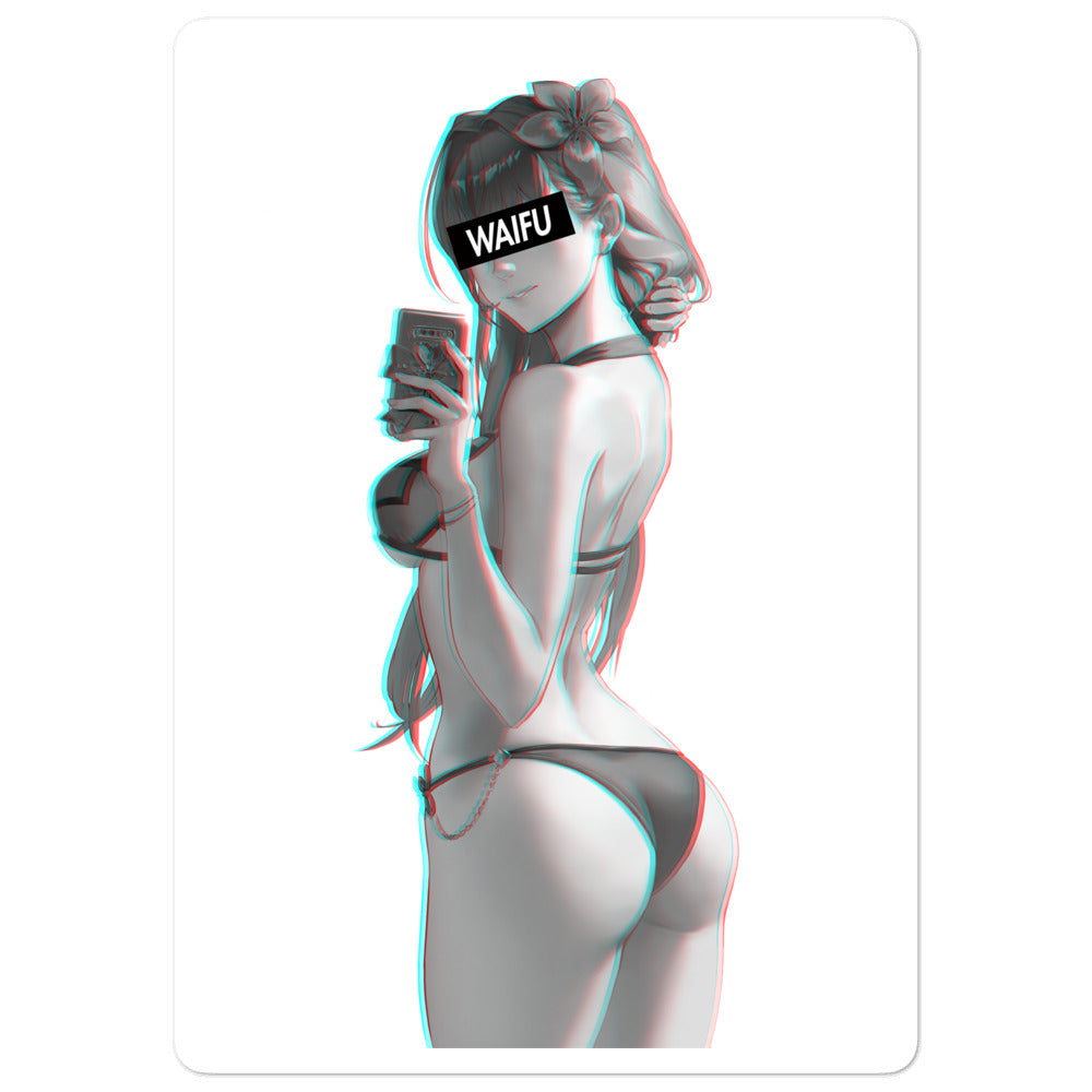 Scathach Waifu Material #006 Kiss Cut Premium Sticker