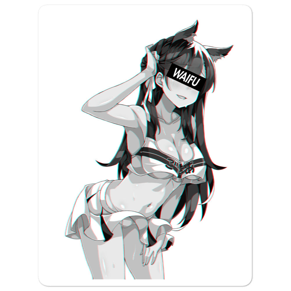 Atago Waifu Material #005 Kiss Cut Premium Sticker