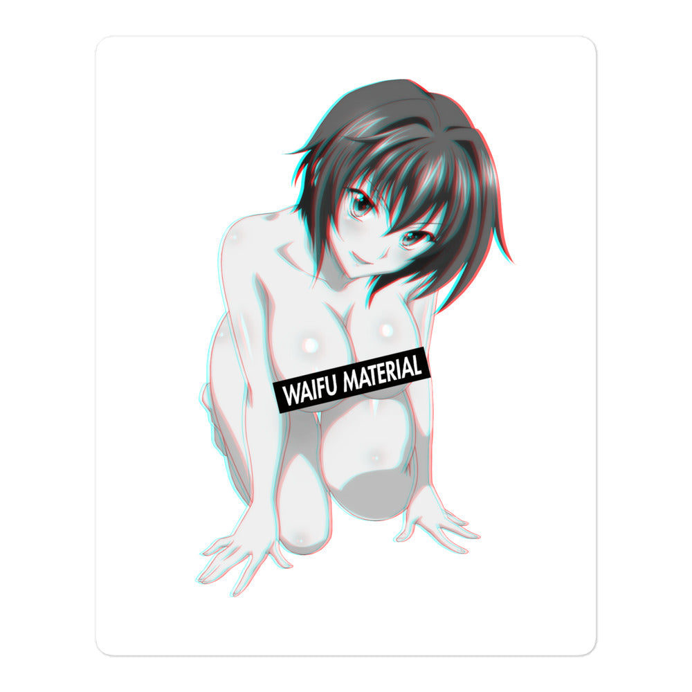 Xenovia Waifu Material #008 Kiss Cut Premium Sticker