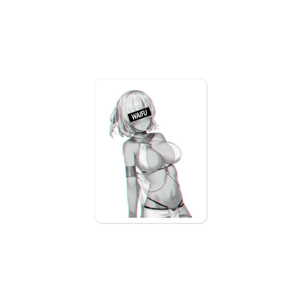 Mash Waifu Material #007 Kiss Cut Premium Sticker