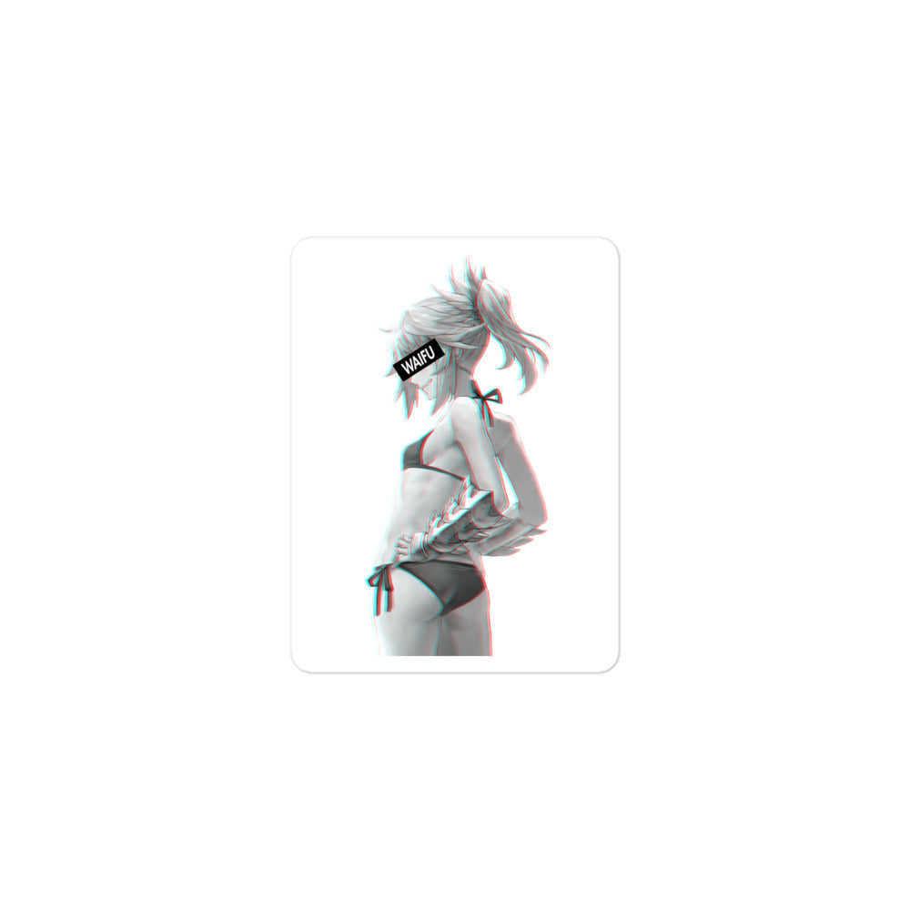 Mordred Waifu Material #008 Kiss Cut Premium Sticker