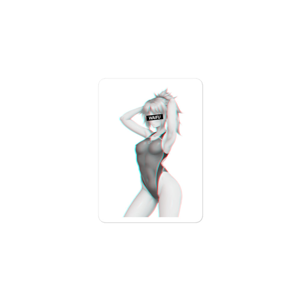 Mordred Waifu Material #007 Kiss Cut Premium Sticker