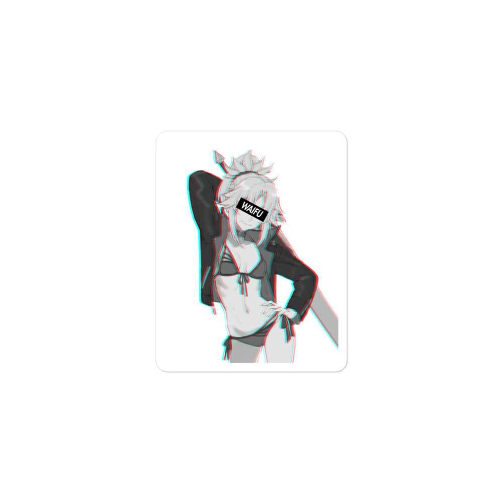 Mordred Waifu Material #006 Kiss Cut Premium Sticker
