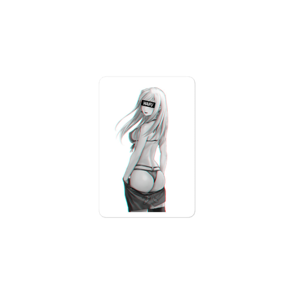 Musashi Miyamoto Waifu Material #008 Kiss Cut Premium Sticker