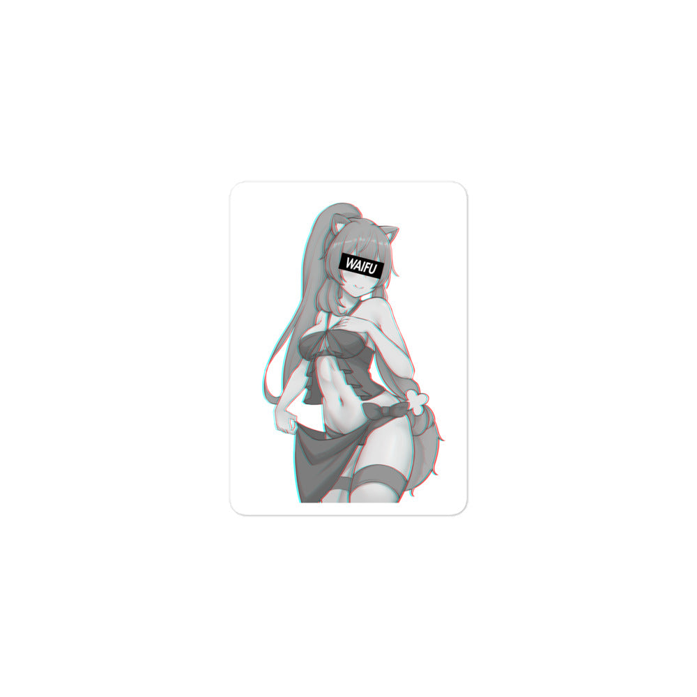 Raphtalia Waifu Material #006 Kiss Cut Premium Sticker