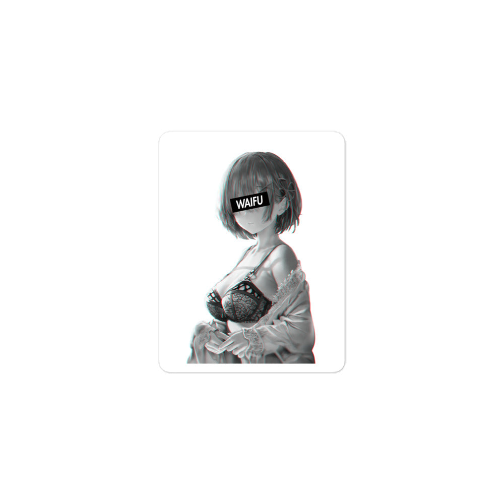 Rem Waifu Material #005 Kiss Cut Premium Sticker