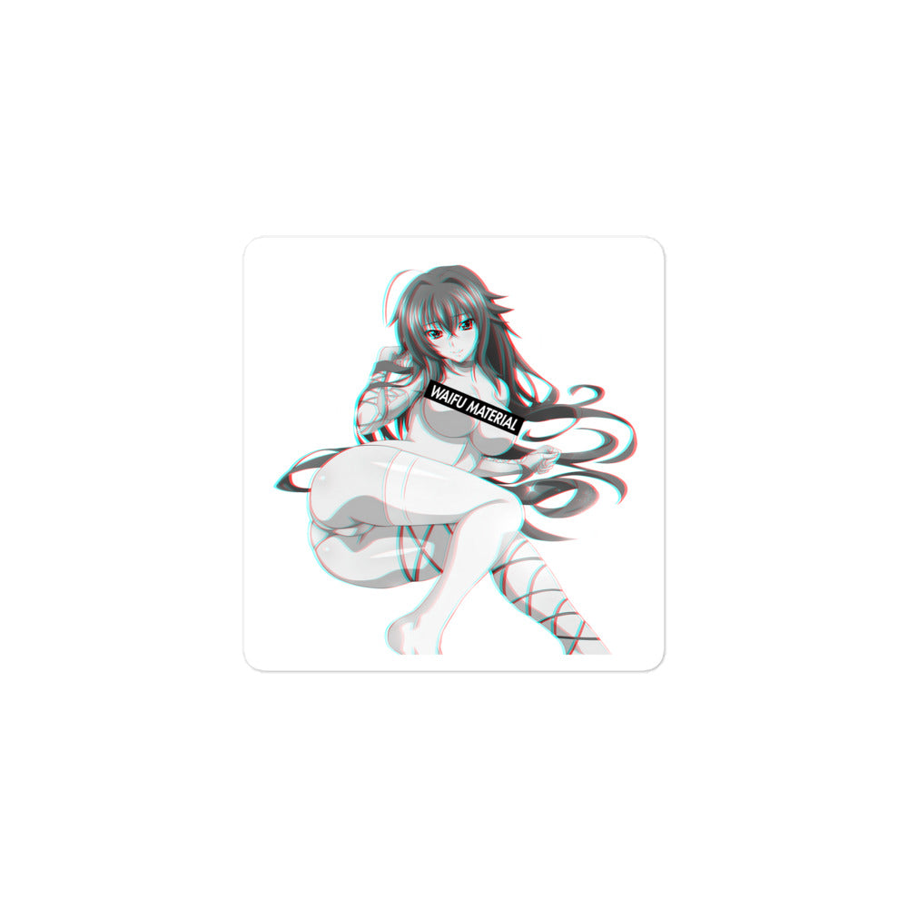 Rias Waifu Material #005 Kiss Cut Premium Sticker