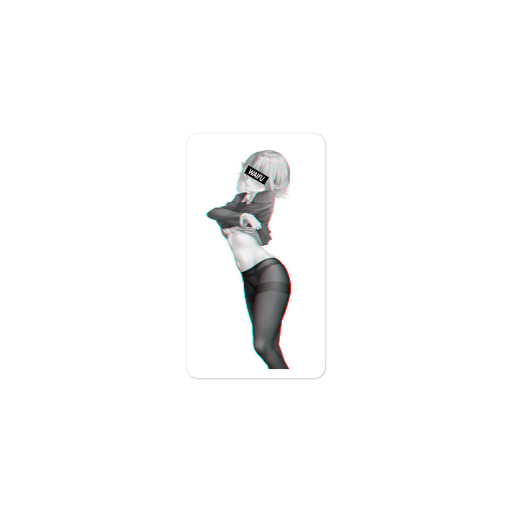 Ryuu Waifu Material #004 Kiss Cut Premium Sticker