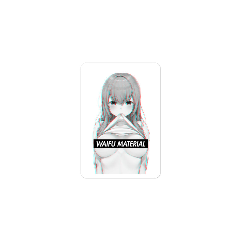 Scathach Waifu Material #009 Kiss Cut Premium Sticker