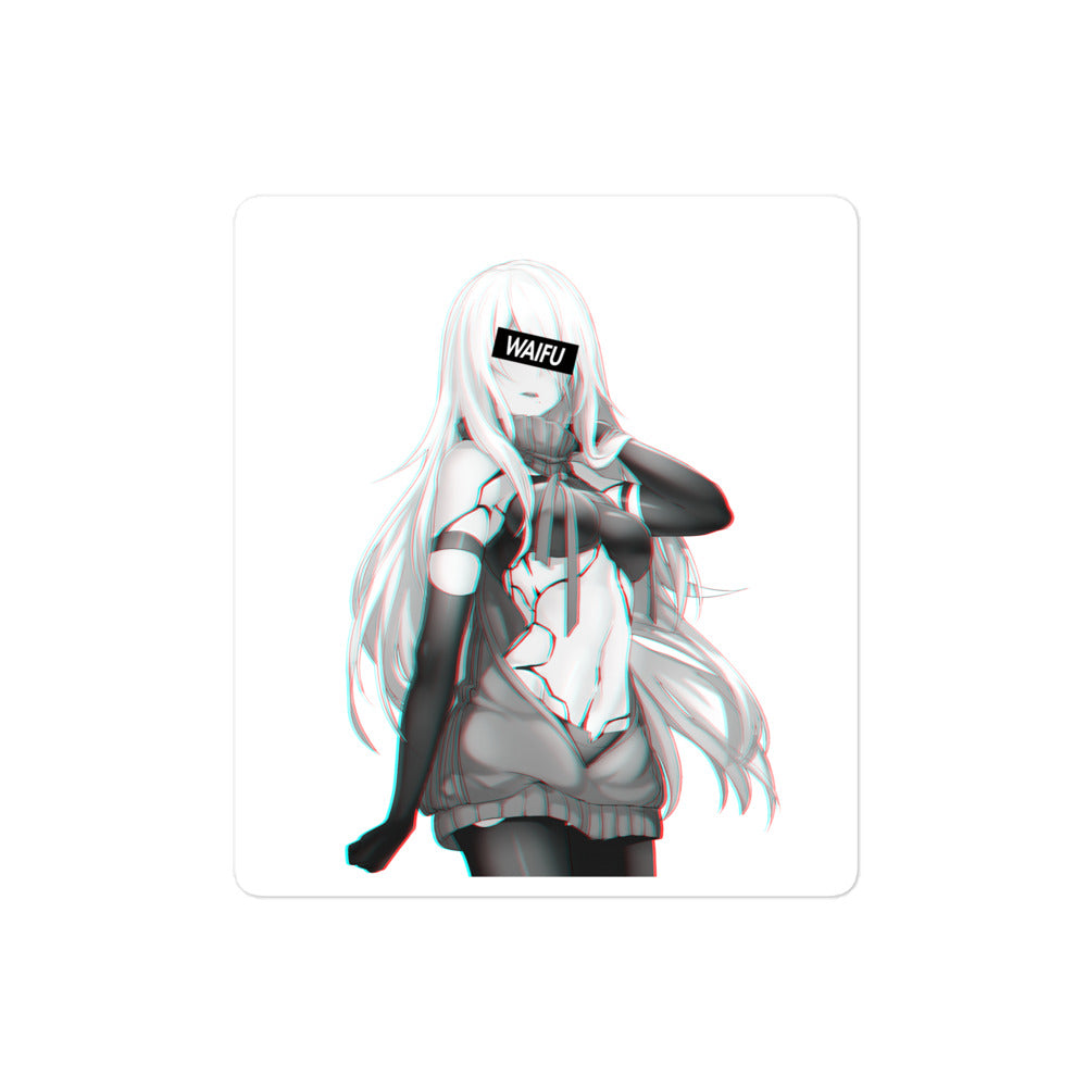 A2 Waifu Material #006 Kiss Cut Premium Sticker
