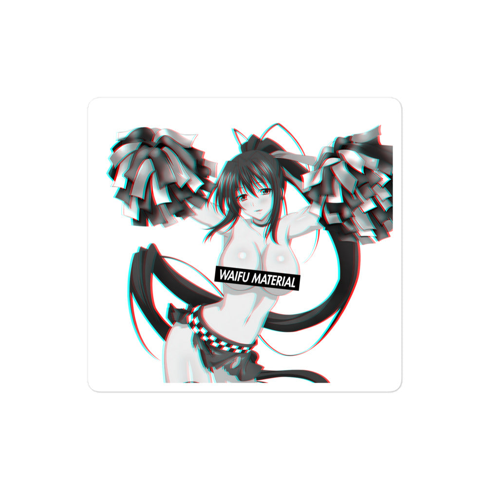 Akeno Waifu Material #005 Kiss Cut Premium Sticker