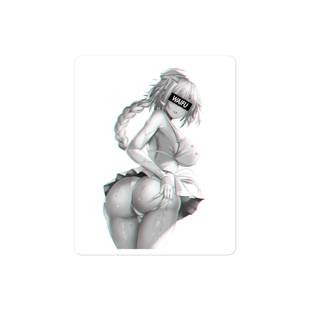 Jeanne D’Arc Waifu Material #003 Kiss Cut Premium Sticker