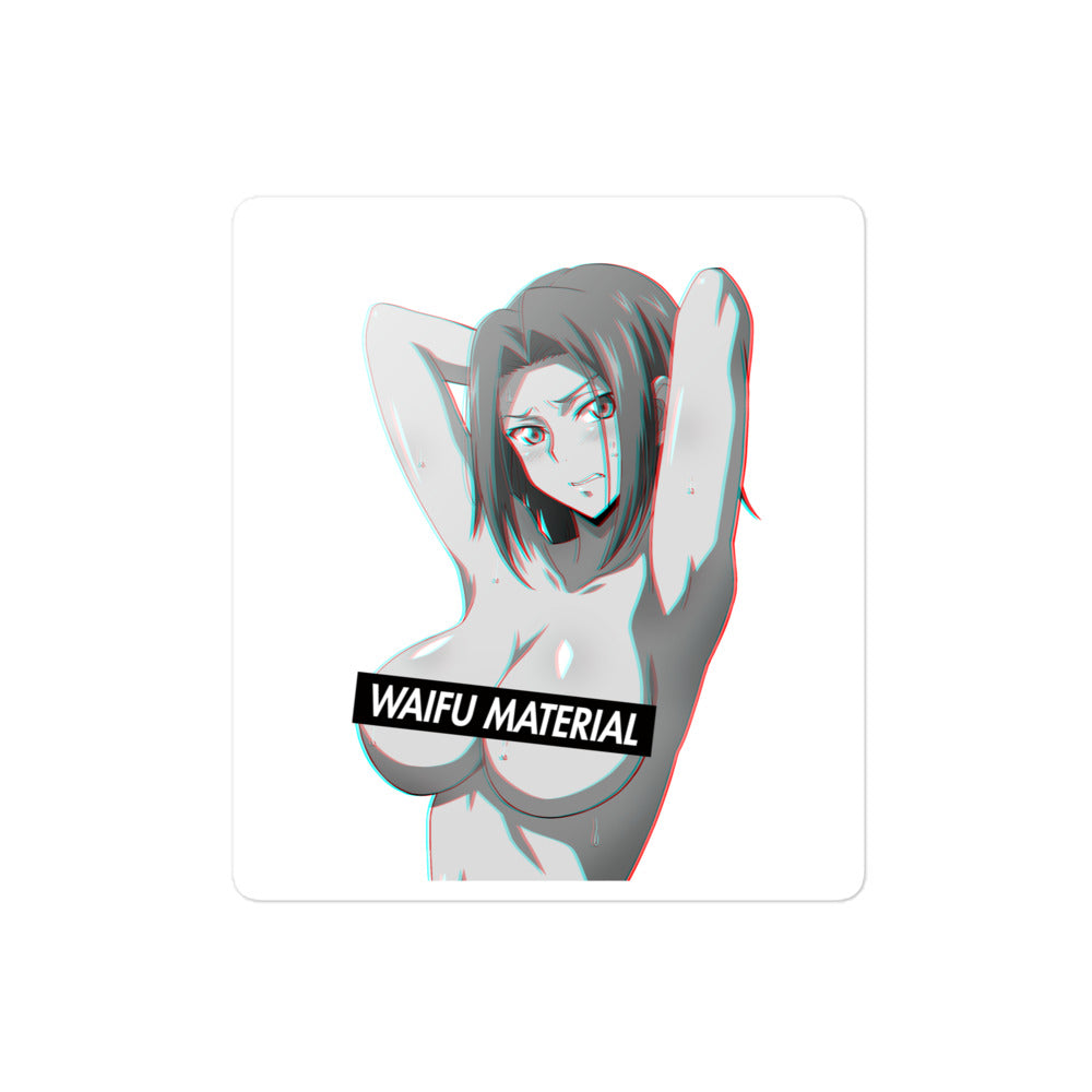 Kallen Waifu Material #003 Kiss Cut Premium Sticker