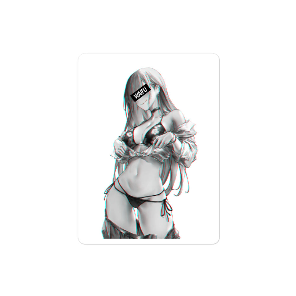 Marin Waifu Material #001 Kiss Cut Premium Sticker