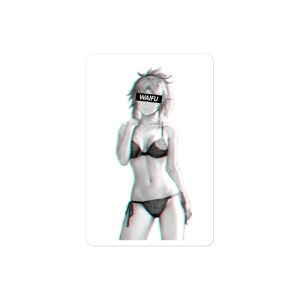 Mordred Waifu Material #004 Kiss Cut Premium Sticker