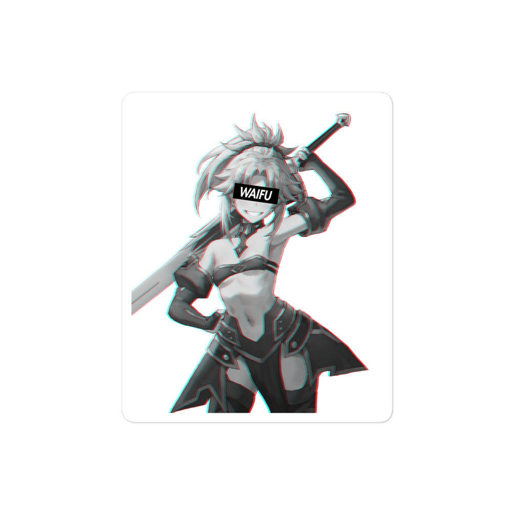 Mordred Waifu Material #002 Kiss Cut Premium Sticker